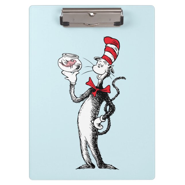 Dr. Seuss | Cat in the Hat & Krinklebine Clipboard (Front)