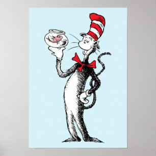 Dr. Seuss   Cat in the Hat & Krinklebine Poster