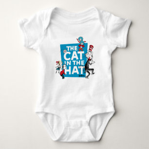 Dr. Seuss Cat in the Hat Logo - Characters Baby Bodysuit