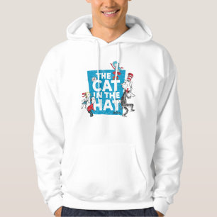 Dr. Seuss   Cat in the Hat Logo - Characters Hoodie