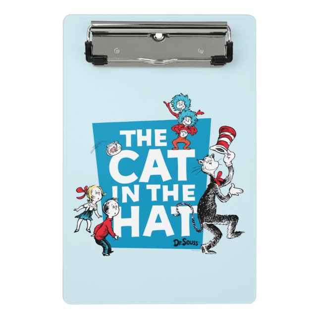 Dr. Seuss | Cat in the Hat Logo - Characters Mini Clipboard (Front)