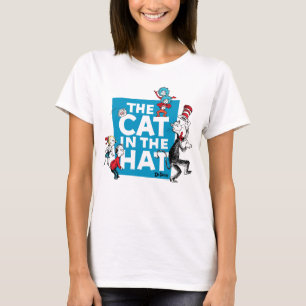 Dr. Seuss Cat in the Hat Logo - Characters T-Shirt