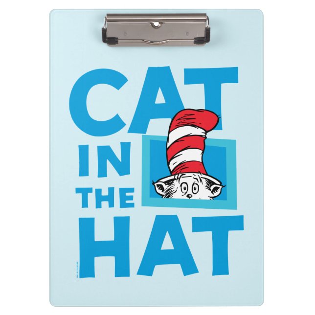 Dr. Seuss | Cat in the Hat Logo Clipboard (Front)