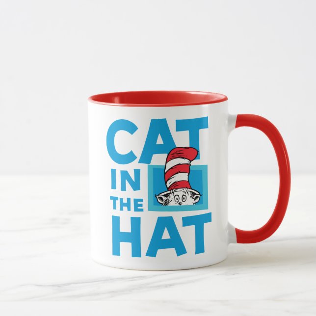 Dr. Seuss | Cat in the Hat Logo Mug (Right)