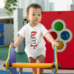 Dr. Seuss | Cat in the Hat - One I am Baby T-Shirt<br><div class="desc">Check out this awesome Cat in the Hat,  "One I am" Birthday shirt from Dr. Seuss!</div>