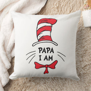 Dr. Seuss Cat in the Hat - Papa I am Cushion