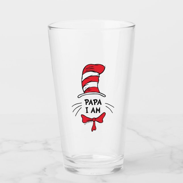 Dr. Seuss | Cat in the Hat - Papa I am Glass (Front)