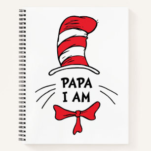 Dr. Seuss   Cat in the Hat - Papa I am Notebook