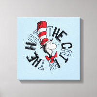 Dr. Seuss | Cat in the Hat Round Art