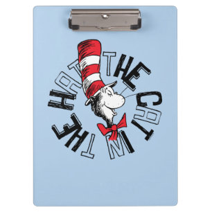 Dr. Seuss Cat in the Hat Round Art Clipboard