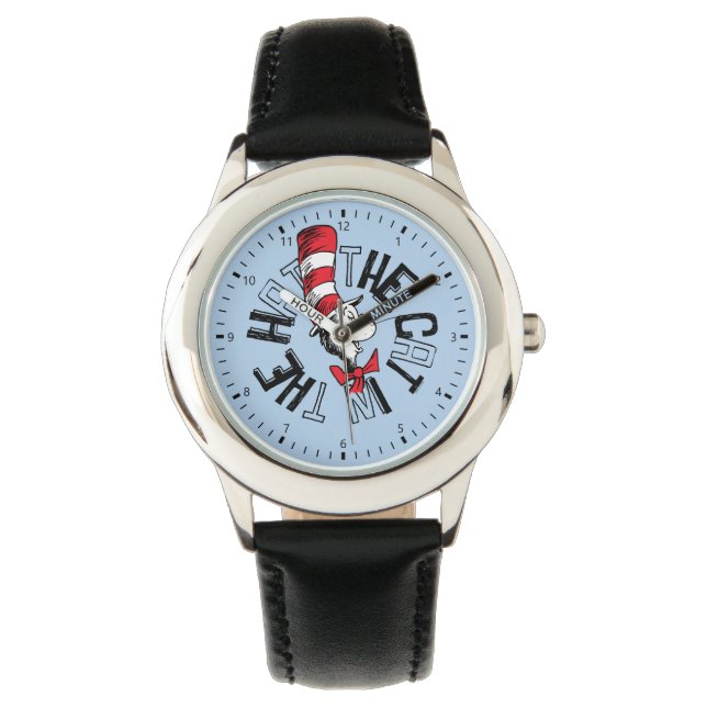 Dr. Seuss | Cat in the Hat Round Art Watch (Front)