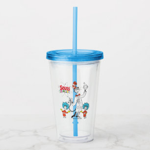 Dr. Seuss Cat in the Hat Seuss Science Acrylic Tumbler