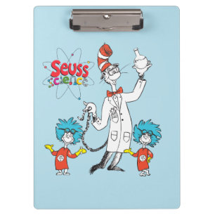 Dr. Seuss Cat in the Hat Seuss Science Clipboard