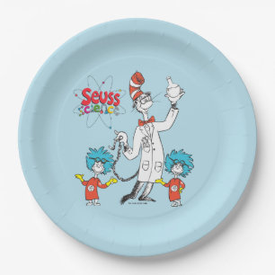 Dr. Seuss Cat in the Hat Seuss Science Paper Plate