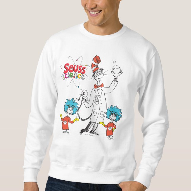 Dr. Seuss | Cat in the Hat Seuss Science Sweatshirt (Front)