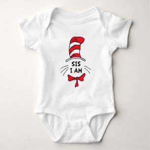 Dr. Seuss   Cat in the Hat - Sis I am Baby Bodysuit