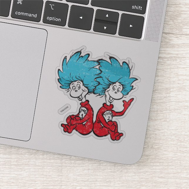 Dr. Seuss | Cat in the Hat - Thing One, Thing Two (Detail)