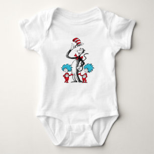 Dr. Seuss   Cat in the Hat, Thing One & Thing Two Baby Bodysuit