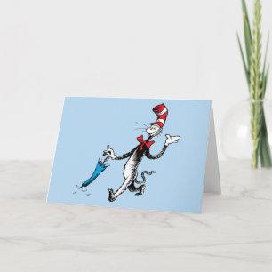 Dr. Seuss   Cat in the Hat Umbrella Walk Card