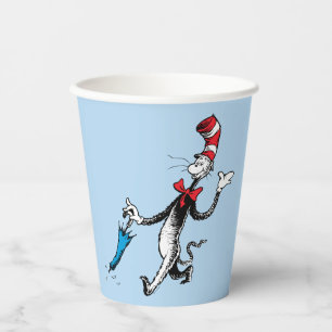 Dr. Seuss   Cat in the Hat Umbrella Walk Paper Cups