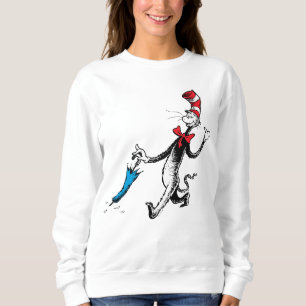 Dr. Seuss Cat in the Hat Umbrella Walk Sweatshirt