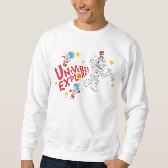 Dr. Seuss | Cat in the Hat Universe Explorer Sweatshirt (Front)