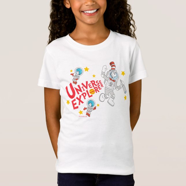 Dr. Seuss | Cat in the Hat Universe Explorer T-Shirt (Front)