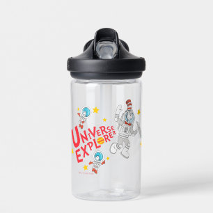 Dr. Seuss Cat in the Hat Universe Explorer Water Bottle