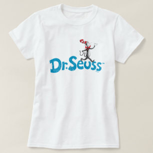 Dr. Seuss Cat in the Hat Vintage Logo T-Shirt