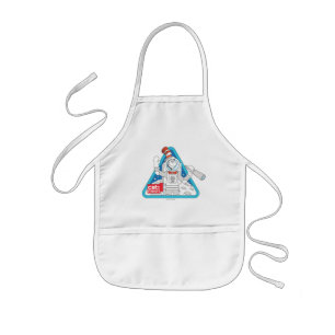 Dr. Seuss   Cat in the Moon Outer Space Graphic Kids Apron
