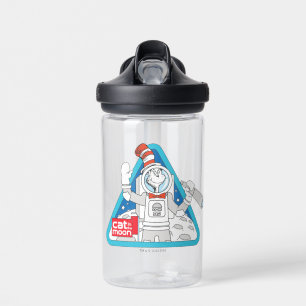 Dr. Seuss   Cat in the Moon Outer Space Graphic Water Bottle