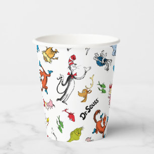 Dr. Seuss Character Confetti Kids Birthday Paper Cups