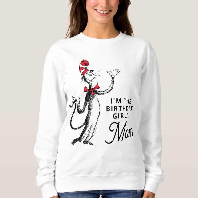 Dr. Seuss Character Confetti | Kids Birthday Sweatshirt (Front)