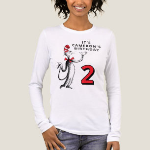 Dr. Seuss Character Confetti   Kids Birthday Tri-Blend Shirt