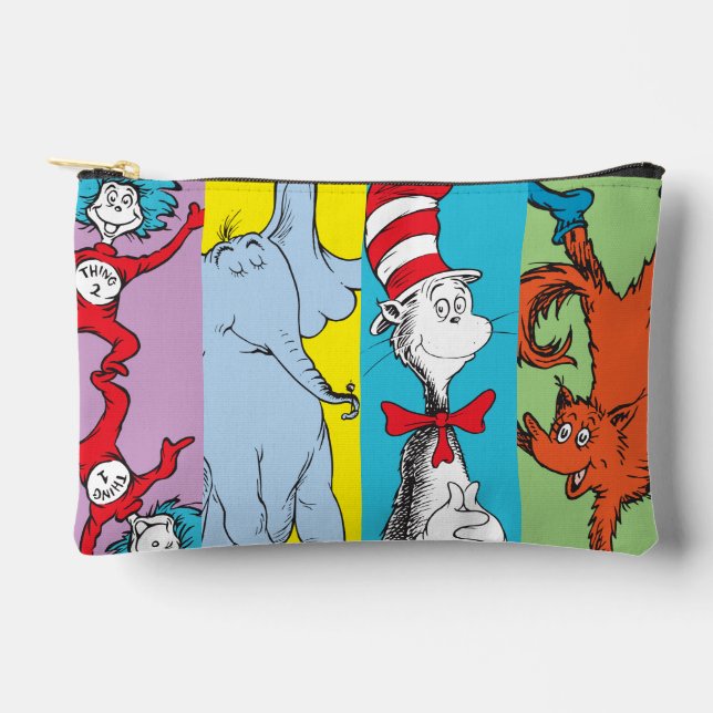 Dr. Seuss | Character Slice Accessory Pouch (Front)