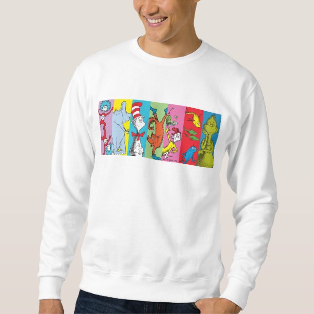 Dr. Seuss | Character Slice Sweatshirt (Front)