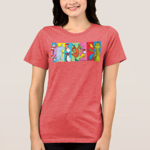 Dr. Seuss   Character Slice Tri-Blend Shirt