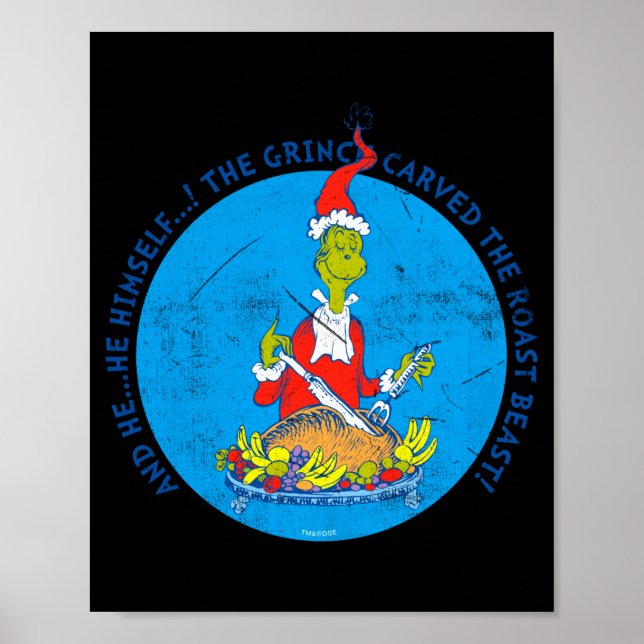 Dr Seuss Christmas Roast  Poster (Front)