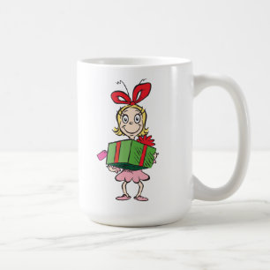 Dr. Seuss Cindy-Lou Who - Holding Present Coffee Mug