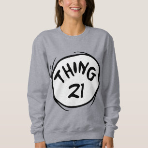 Dr. Seuss   Custom Thing 1 Thing 2 Sweatshirt