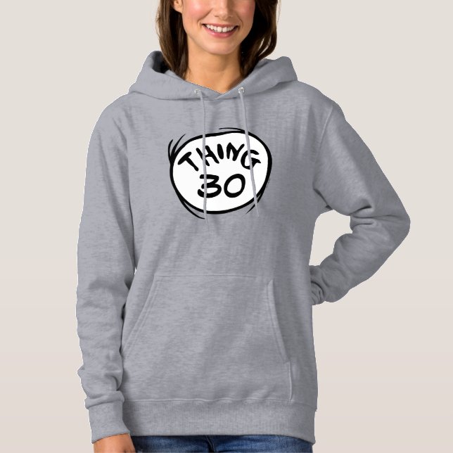 Dr. Seuss | Custom Thing One Thing Two Hoodie (Front)