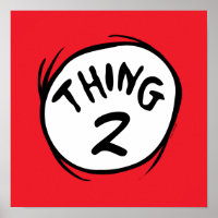 Dr. Seuss | Custom Thing One Thing Two