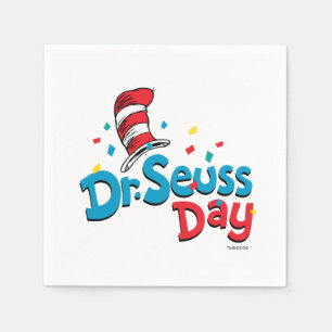 Dr. Seuss Day   Confetti Napkin