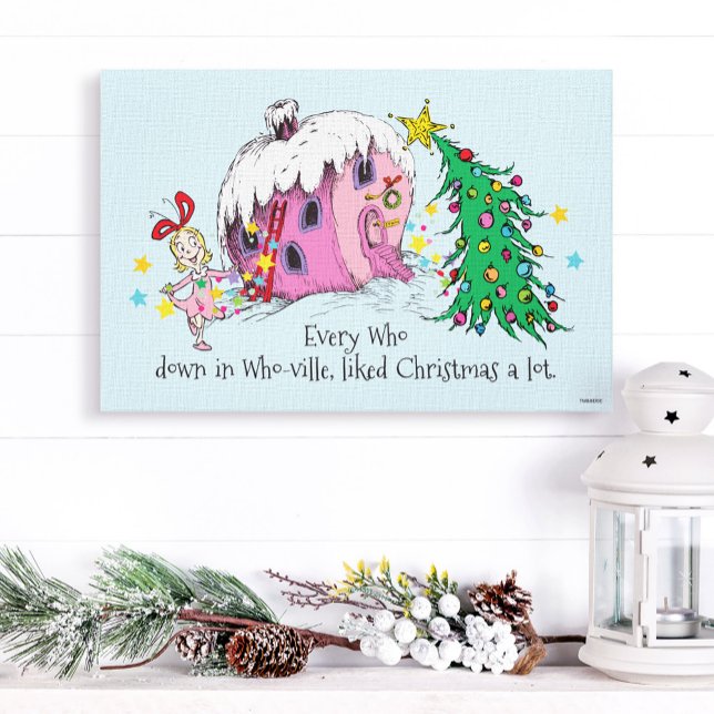 Dr. Seuss | Every Who in Who-ville Canvas Print (Creator Uploaded)