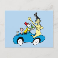 Dr. Seuss Green Eggs and Ham Characters in Car