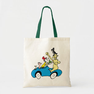 Dr. Seuss Green Eggs and Ham Characters in Car Tote Bag