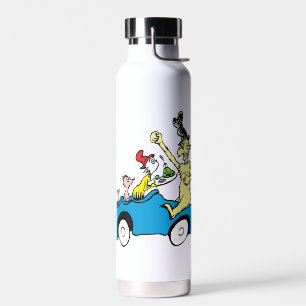Dr. Seuss Green Eggs and Ham Characters in Car Water Bottle