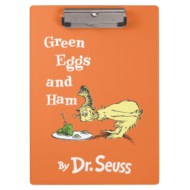 Dr. Seuss | Green Eggs and Ham Clipboard (Front)