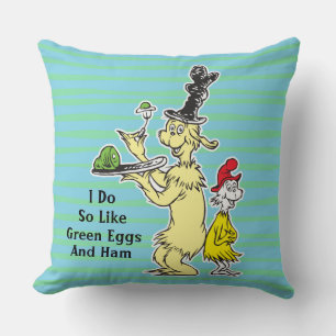 Dr. Seuss   Green Eggs and Ham   Friend & Sam-I-Am Cushion