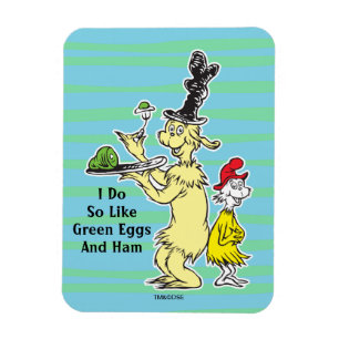 Dr. Seuss Green Eggs and Ham Friend & Sam-I-Am Magnet